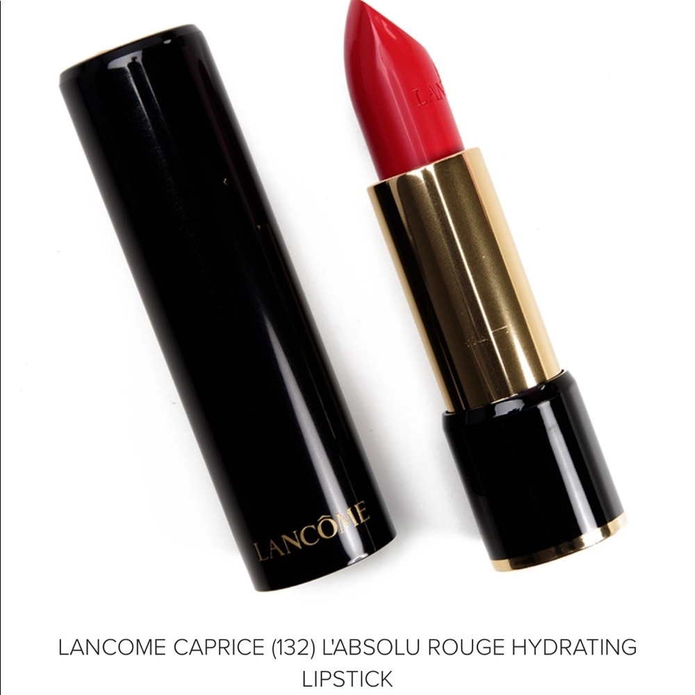 Lancôme L’absolu Rouge 132 caprice lipstick 💄